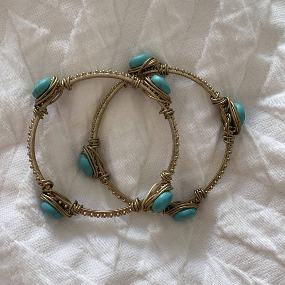 Turquoise Bangle Set - Picture 3 of 4
